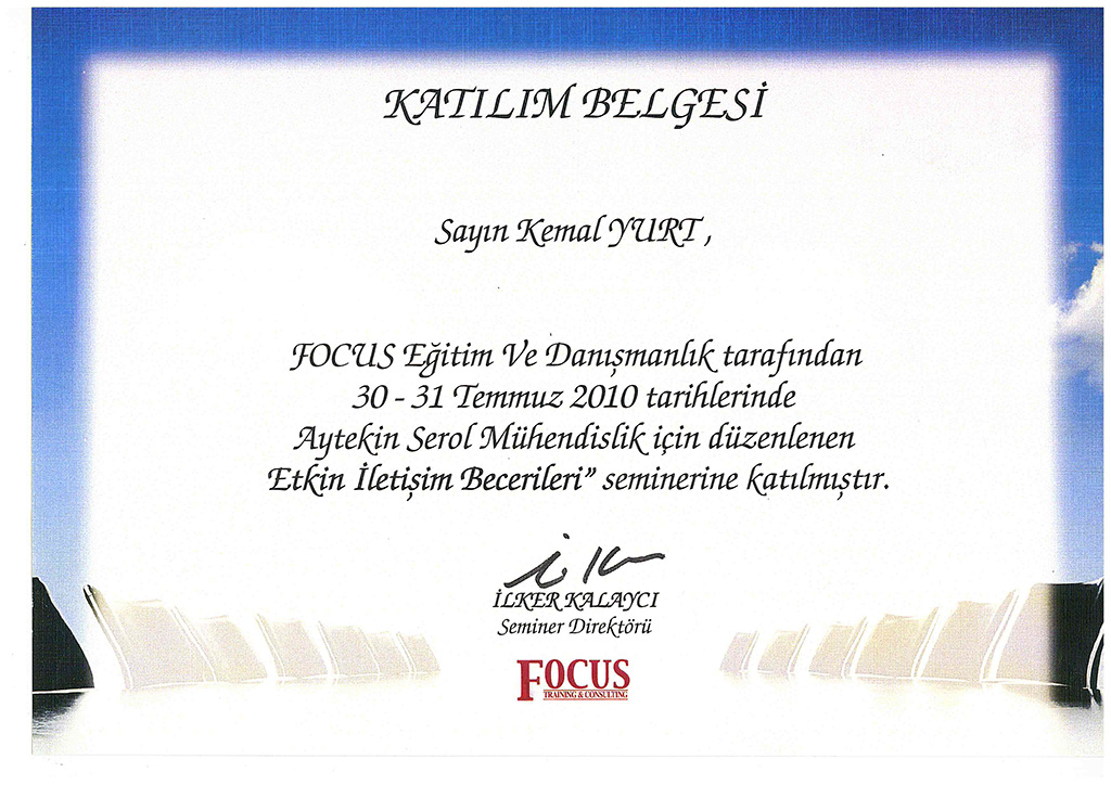 Etkin İletişim Becerileri (Temmuz 2010)